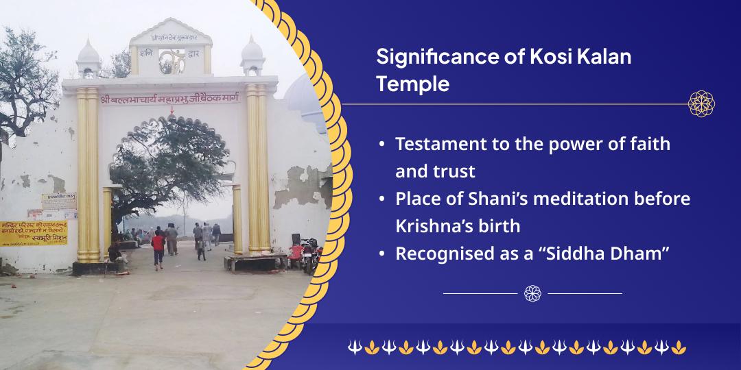 Saturday Special Kosi Kalan Shani Temple Chadhava