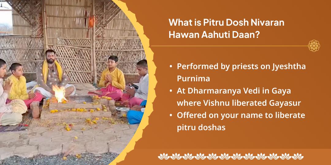 Jyeshtha Purnima Pitru Dosh Nivaran Gaya hawan Ahuti Daan