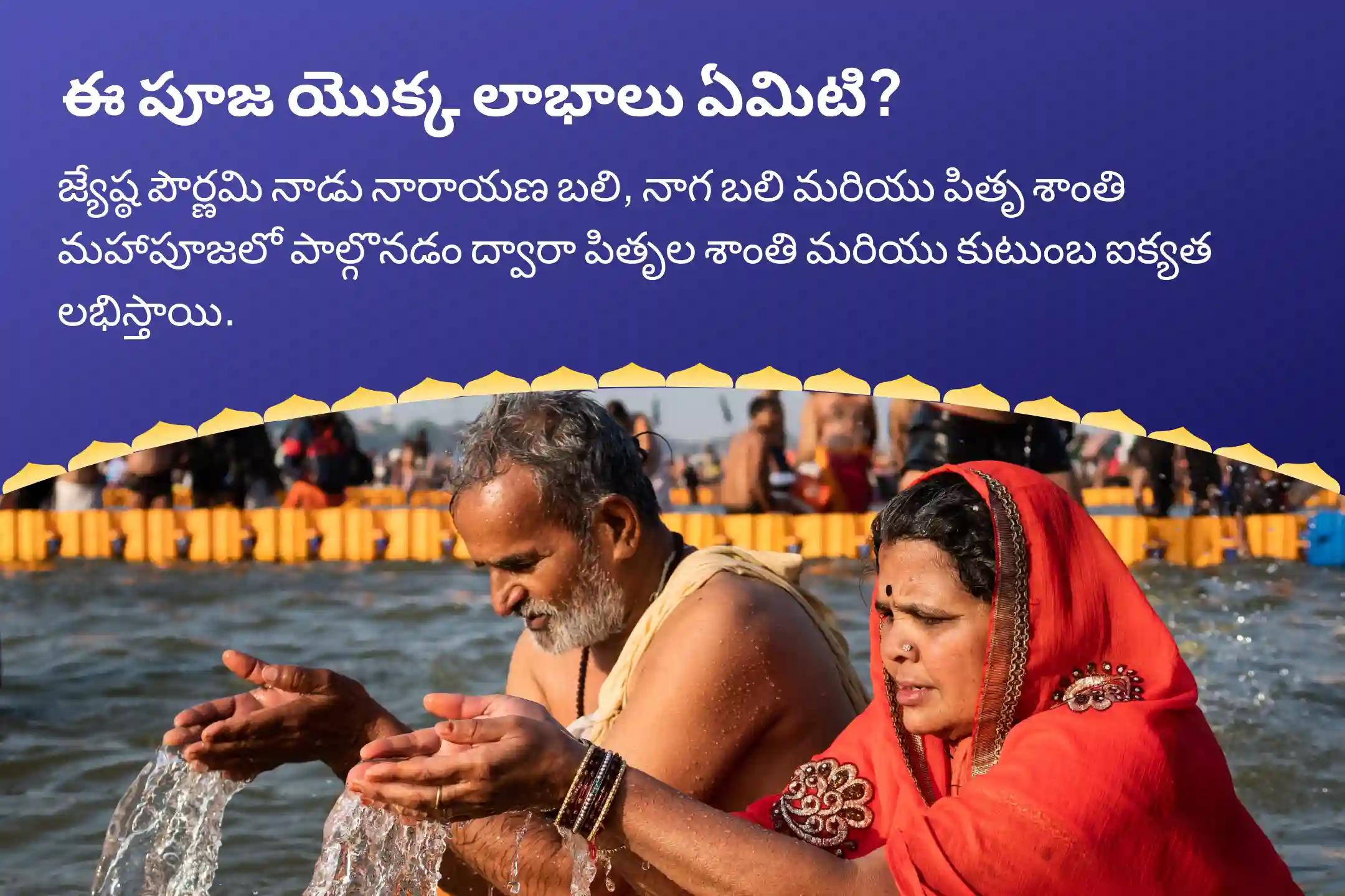 పితృ దోష శాంతి గంగా ఘాట్ స్పెషల్ నారాయణ బలి, నాగ బలి మరియు పితృ శాంతి మహాపూజ​ మీ పితృల శాంతి కోసం