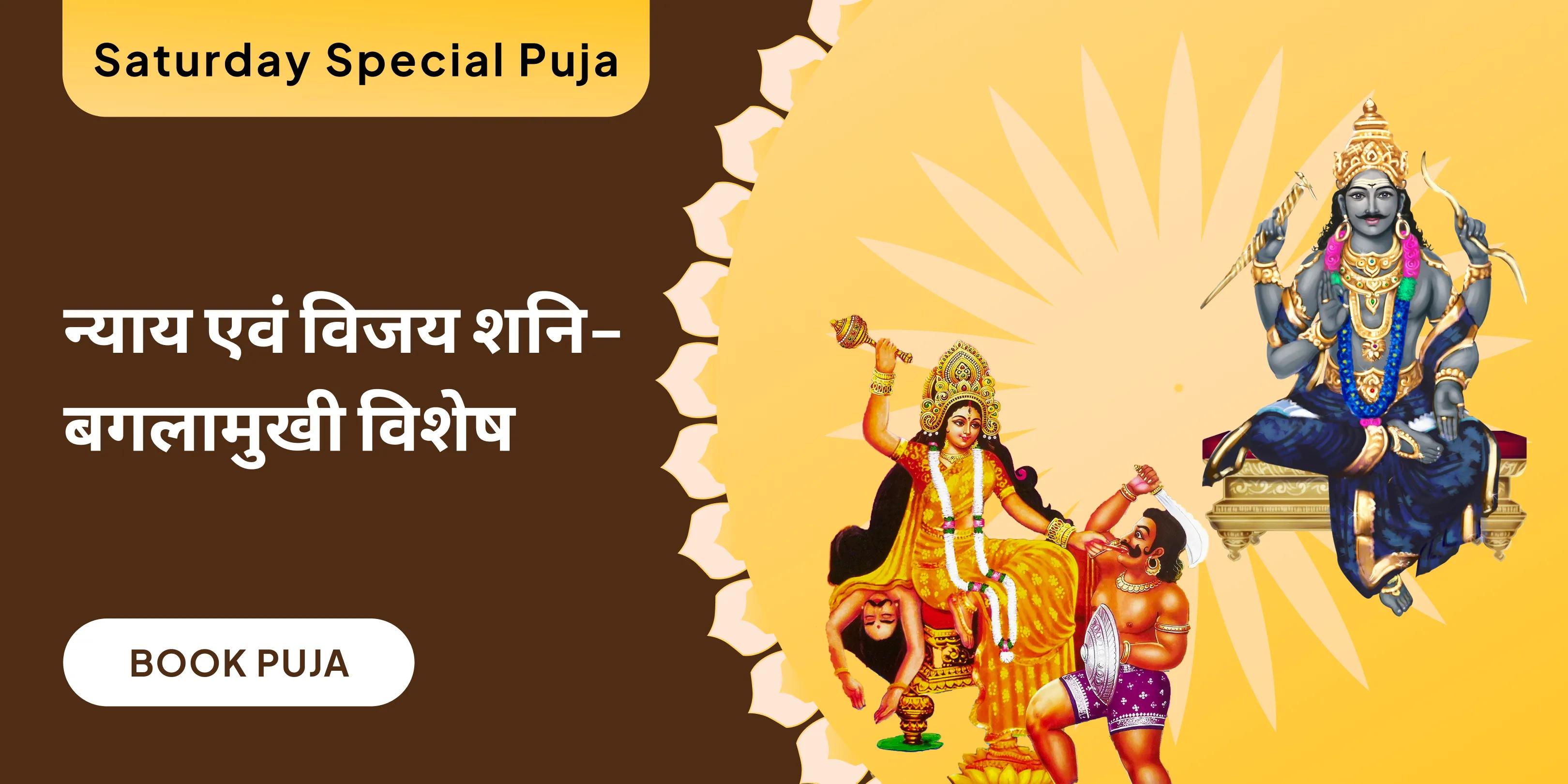कानूनी विजय संकल्प पूजा एवं शनि-बगलामुखी हवन