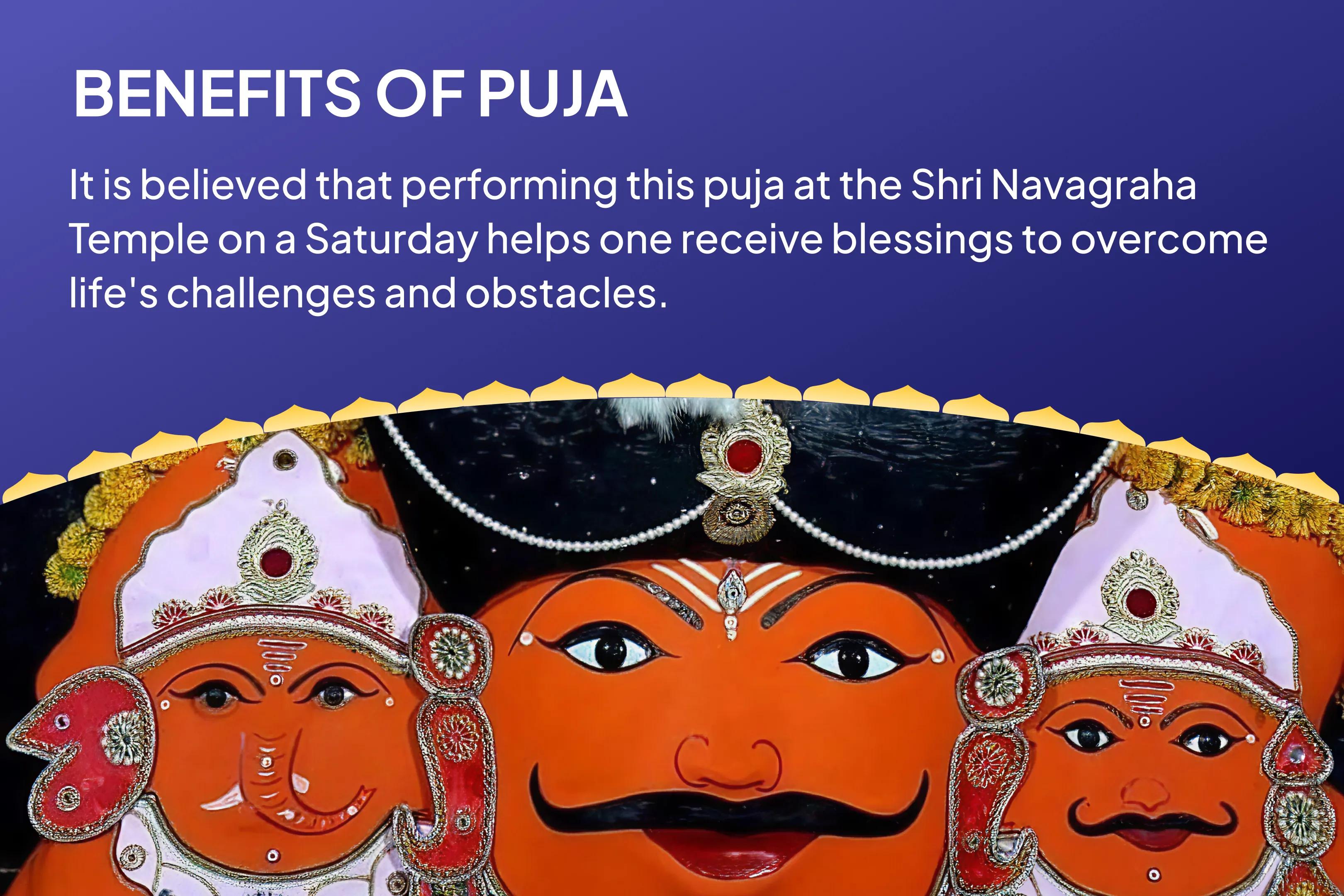 Saturday Shani Special Shani Saade Saati Peeda Shanti Mahapuja, Shani Til Tel Abhishek and Mahadasha Shanti Mahapuja for Overcoming Challenges and Adversities in Life