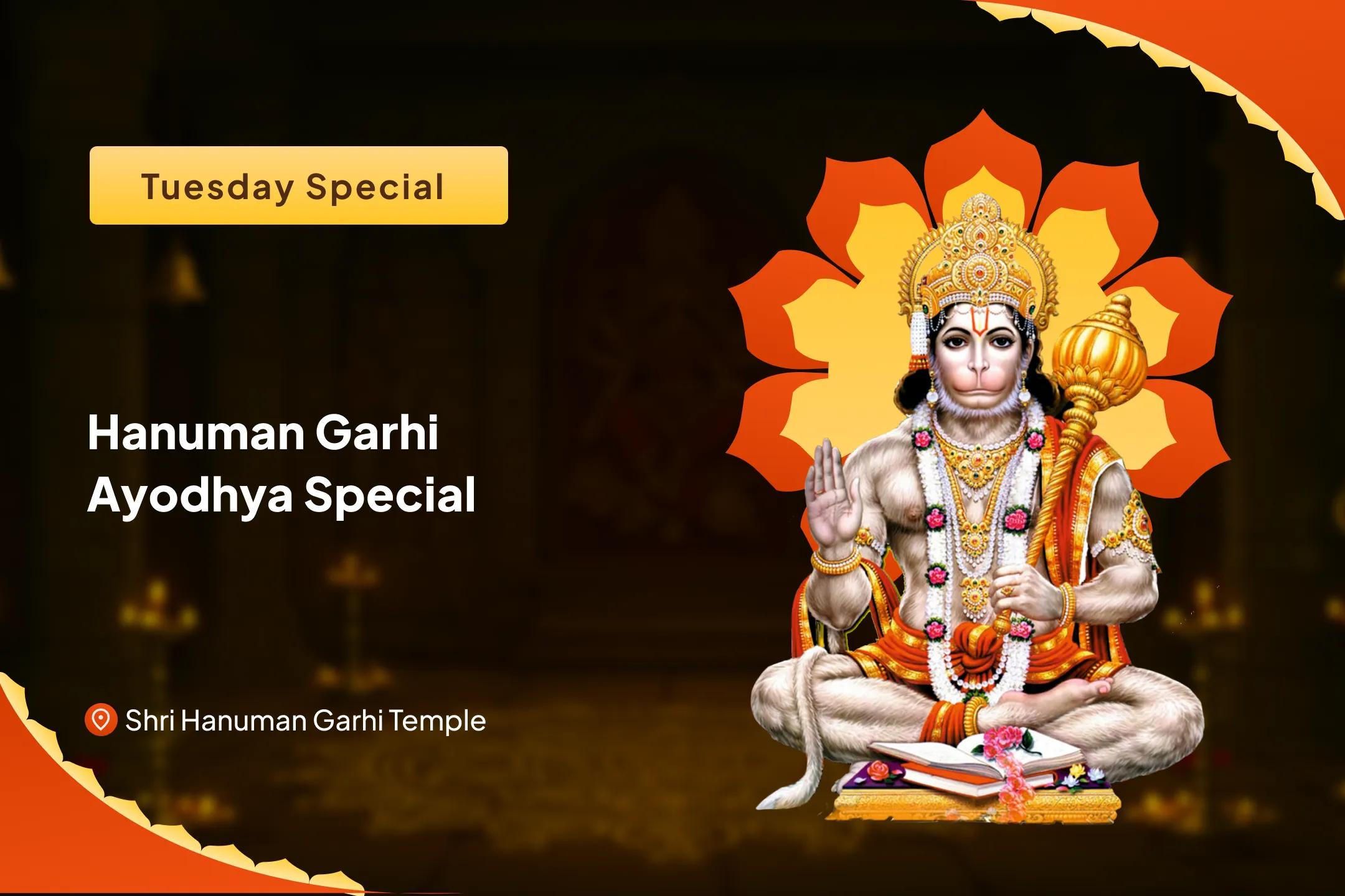 Tuesday Hanuman Garhi Ayodhya Special 11,000 Hanuman Mool Mantra Jaap, Sindoor Abhishek and Yagya for Unshakable Strength and Unstoppable Protection