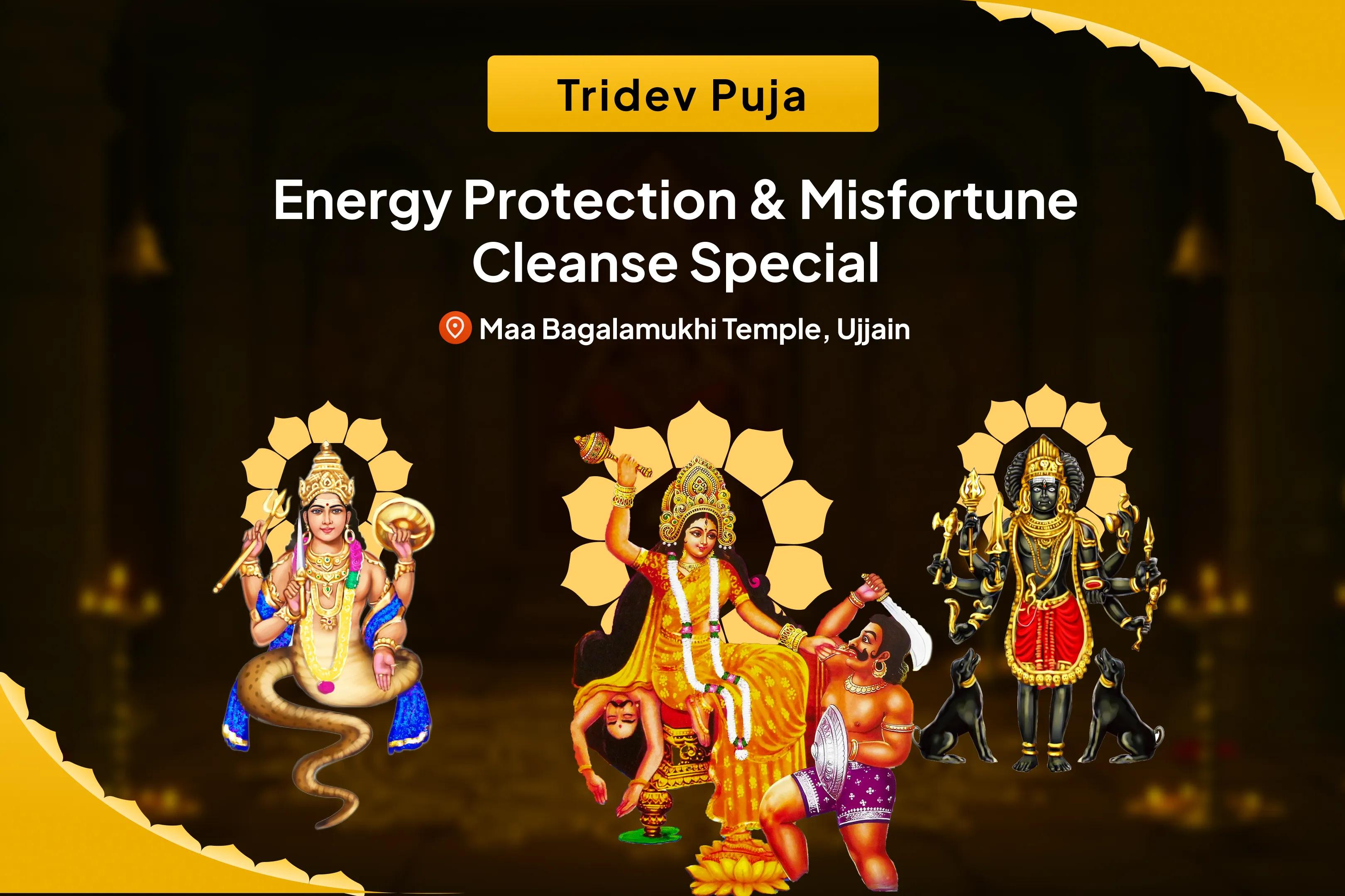 Energy Protection & Misfortune Cleanse Special Maa Bagalamukhi, Bhairav & Rahu Negativity Removal Special To Get Relief from Misfortunes and Sudden Setbacks