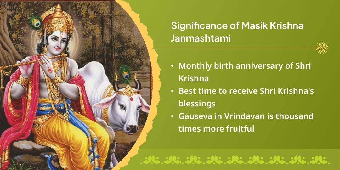 Masik Krishna Janmashtami Krishna Nagari Gau Seva