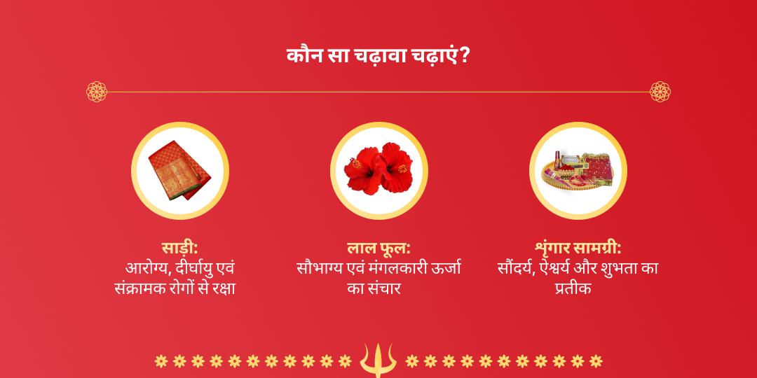 शीतला अष्टमी आरोग्य प्राप्ति शीतला माता चढ़ावा