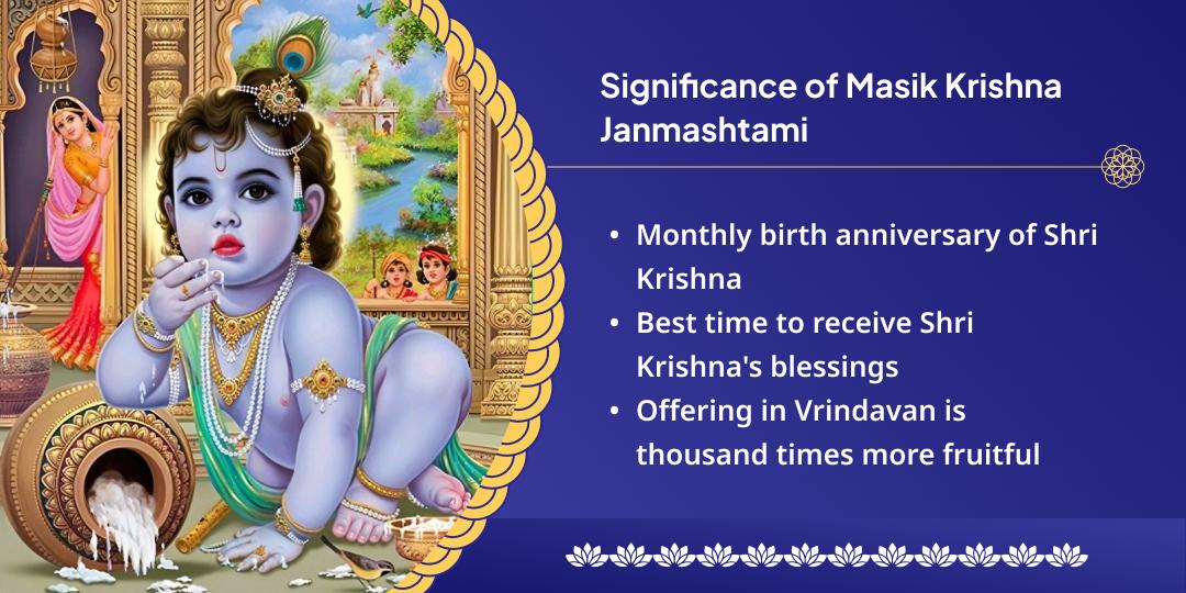 Masik Krishna Janmashtami Radha Damodar Chadhava