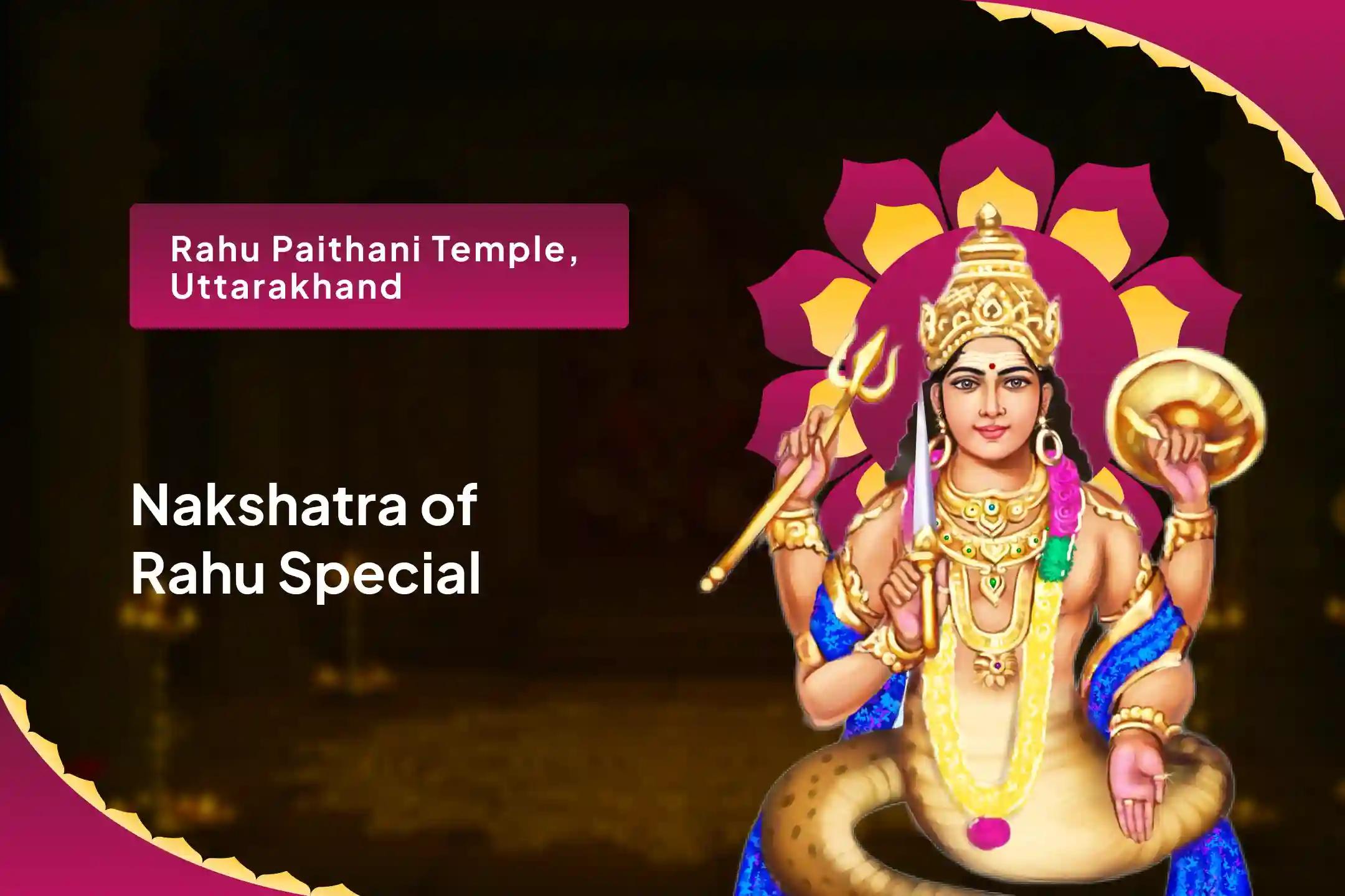 Nakshatra of Rahu Special Rahu Shanti Jaap and Havan for Blessings of Mental Stability and Success