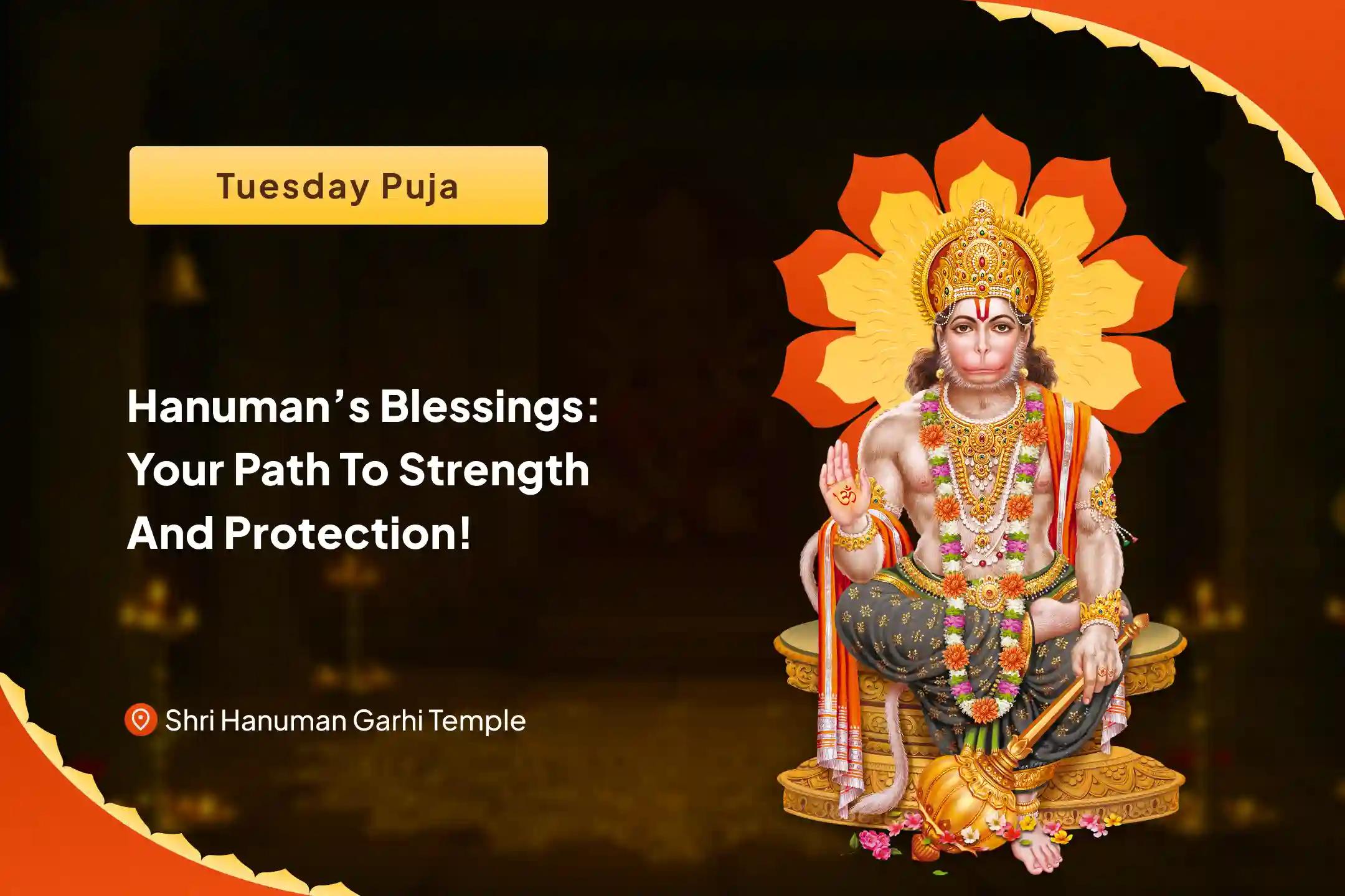 Hanuman’s Blessings: Your Path to Strength and Protection Hanuman Garhi Sankat Mochan Pujan and Havan Harness Hanuman's Energy to Overcome Negativity
