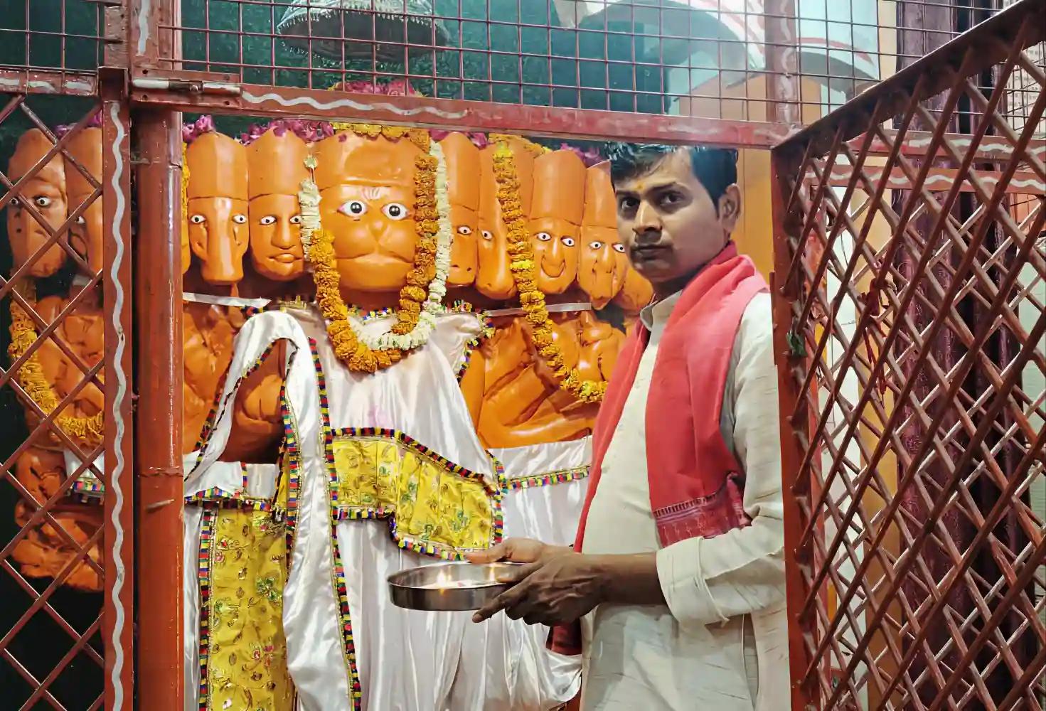  Ekadash Mukhi Hanuman Mandir, Prayagraj