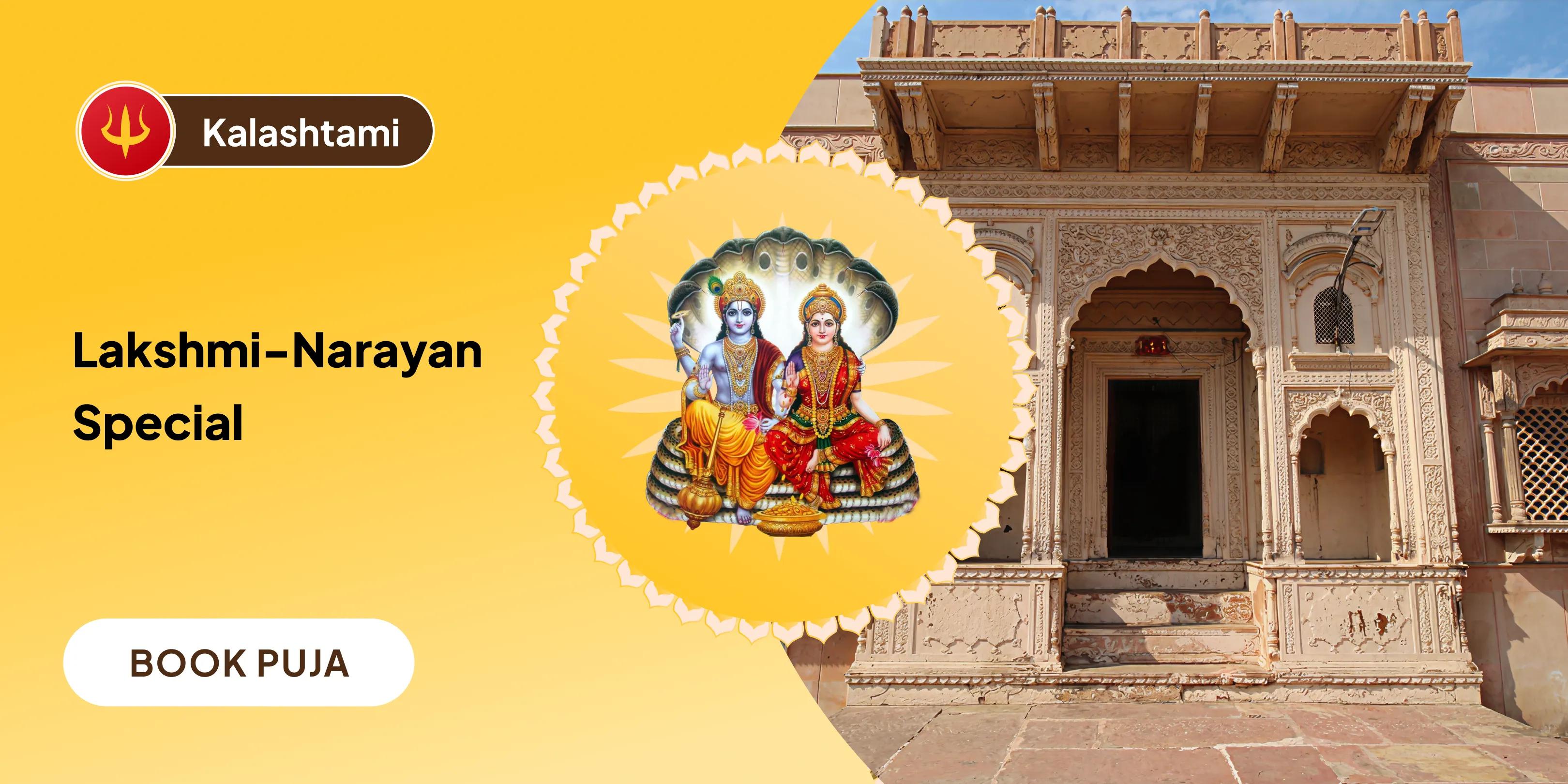 Lakshmi-Narayan Puja, Sri Sukta Path and Vishnu Mahalakshmi Yagya