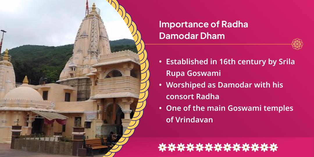 Yogini Ekadashi Vrindavan Radha Damodar Dham Chadhava