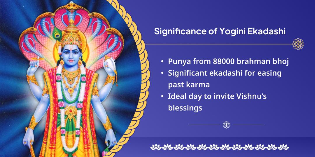 Yogini Ekadashi Manokamna Purti Vishnu Mantra Jaap Chadhava