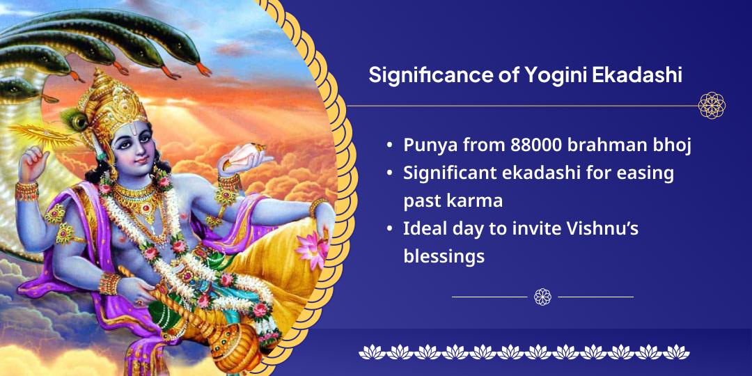 Yogini Ekadashi Vishnu Mahabhishek & Chadhava