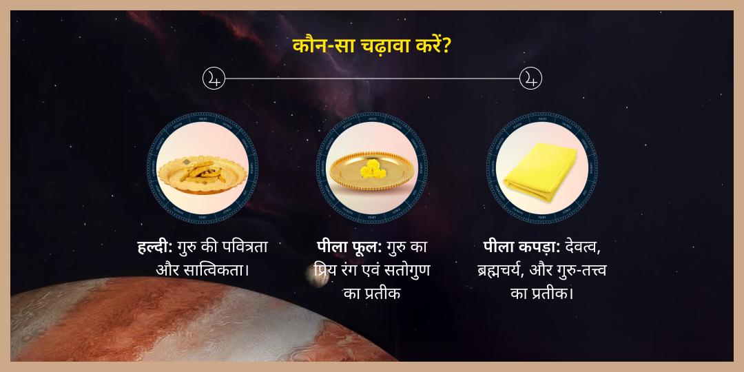 गुरुवार ग्रह शांति गुरु बृहस्पति काशी चढ़ावा