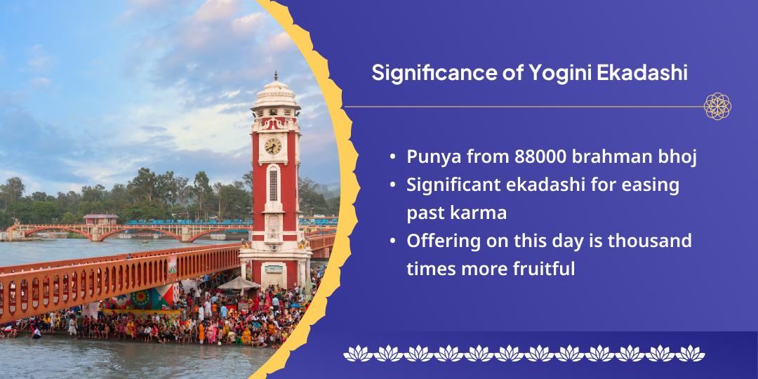 Yogini Ekadashi Maa Ganga Chadhava & Daan