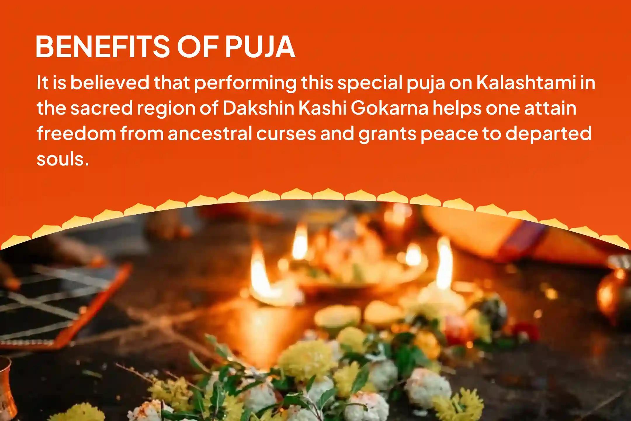 Kalashtami Dakshin Kashi Gokarna Tirth Kshetra Special Narayan Bali Puja, Tripindi Shradh Pitru Dosh Shanti Puja to Relieve Ancestral Curse and Bring peace for departed souls