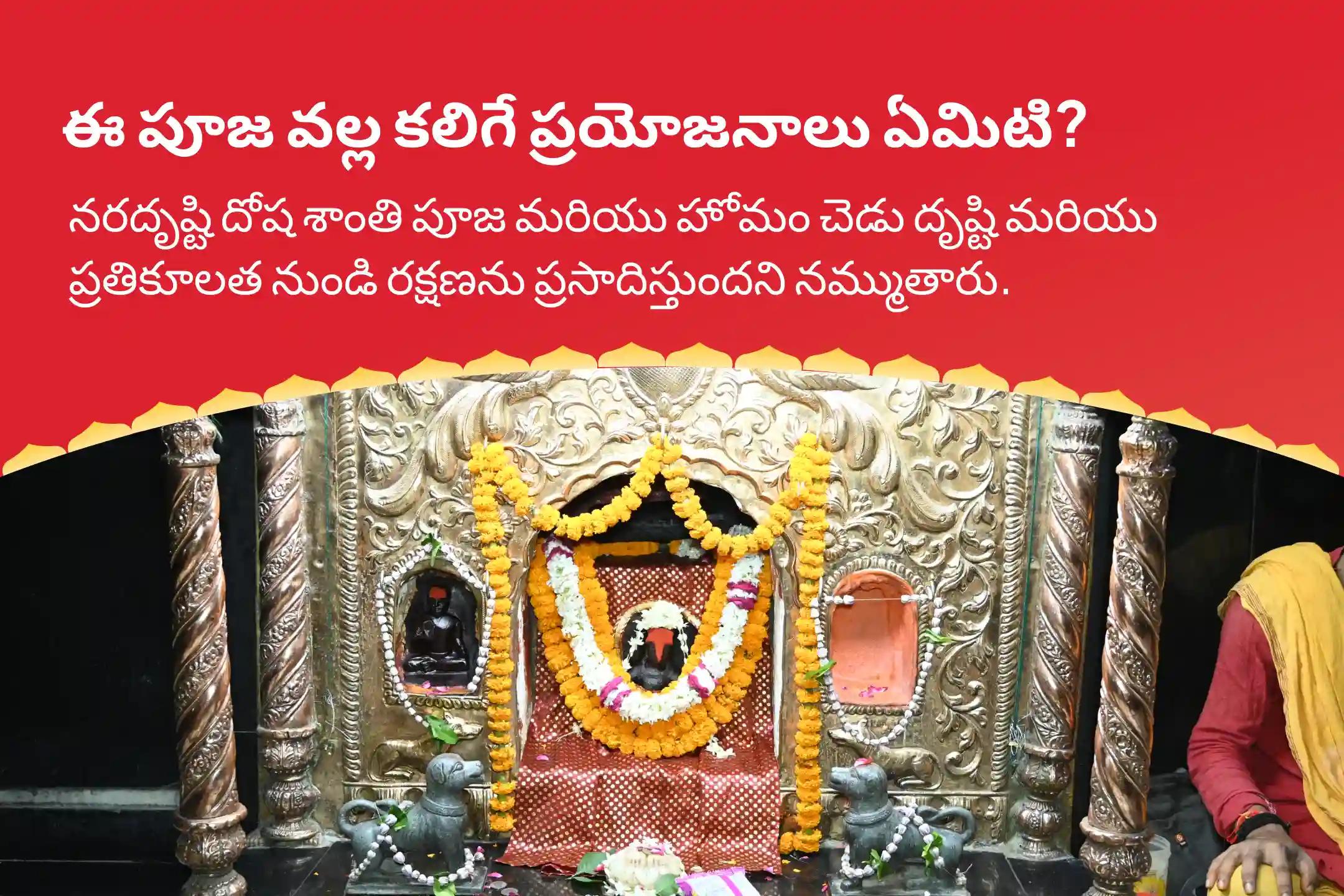 కాలాష్టమి నరదృష్టి దోష నివారణ స్పెషల్ నరదృష్టి దోష శాంతి పూజ మరియు హోమం చెడు దృష్టి నివారణ మరియు ప్రతికూలత నుండి రక్షణ కొరకు