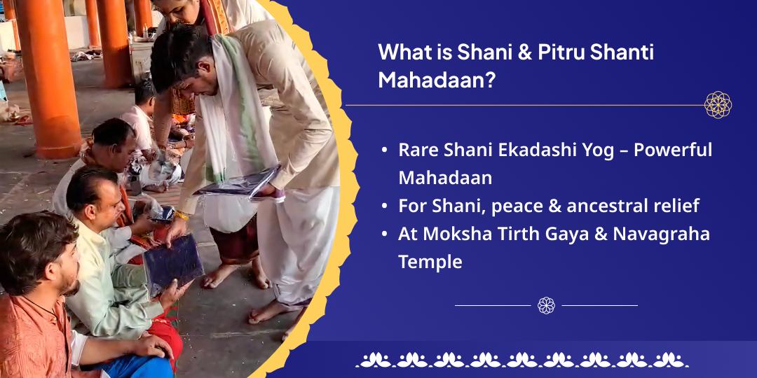 Shani Ekadashi Shani & Pitra Dosh Shanti Mahadaan