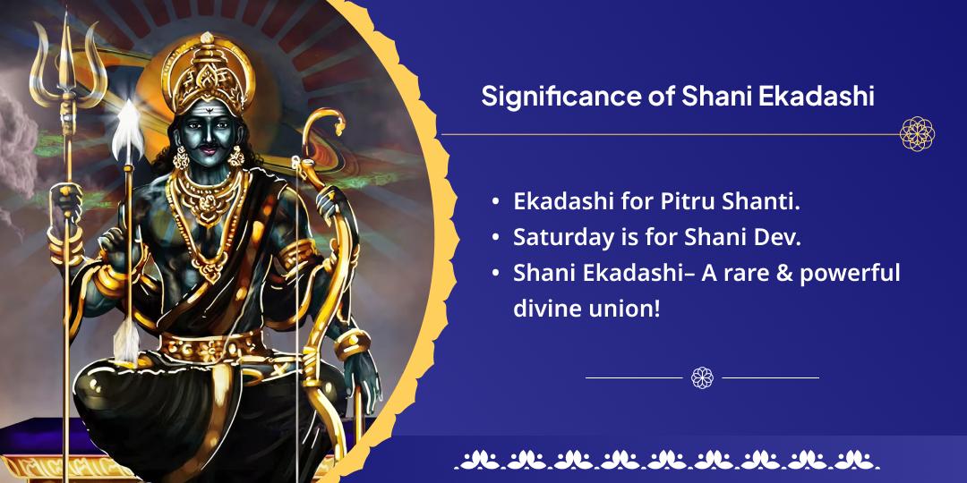 Shani Ekadashi Shani & Pitra Dosh Shanti Mahadaan