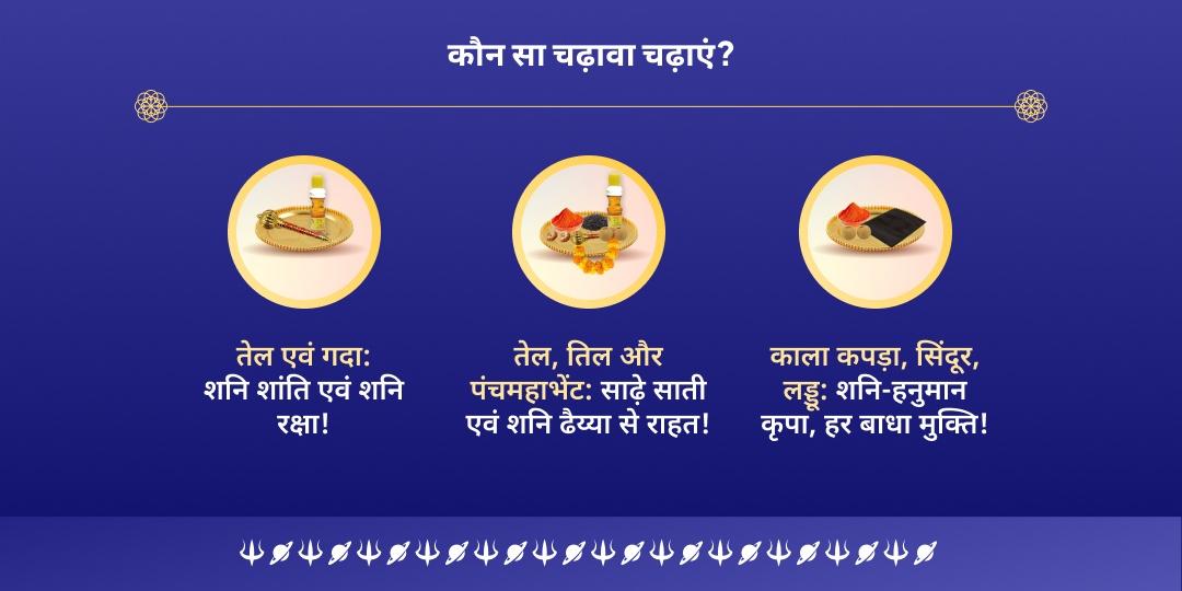 शनिवार एकादशी शनि दृष्टि सुरक्षा द्विमंदिर चढ़ावा