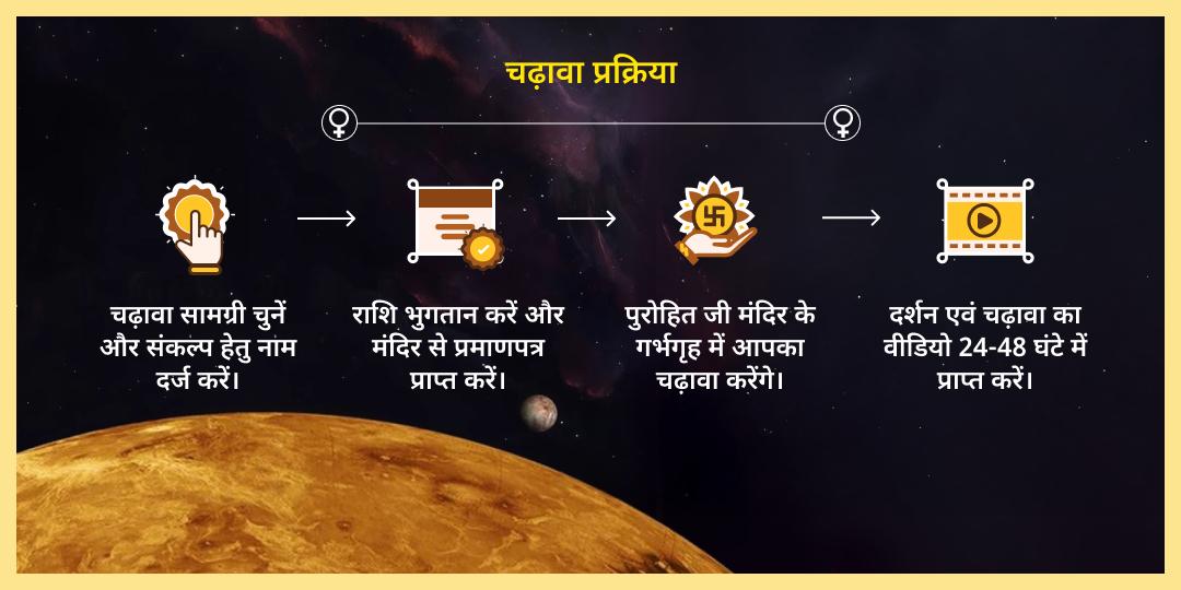 शुक्रवार नवग्रह शुक्र शांति उज्जैन चढ़ावा