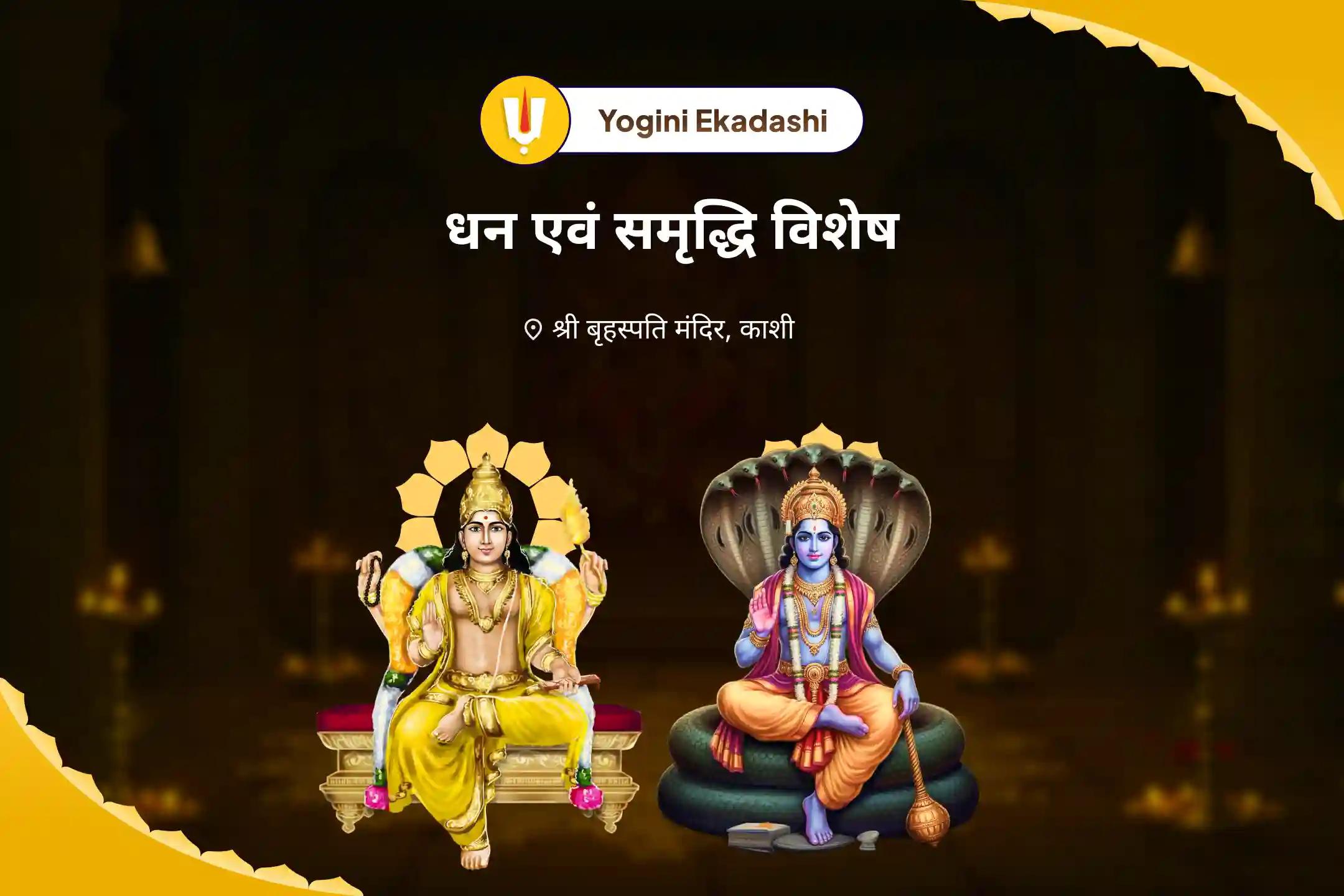 परिवार में समृद्धि और धन की प्रचुरता के आशीर्वाद के लिए एकादशी धन और समृद्धि विशेष विष्णु पूजा और हवन