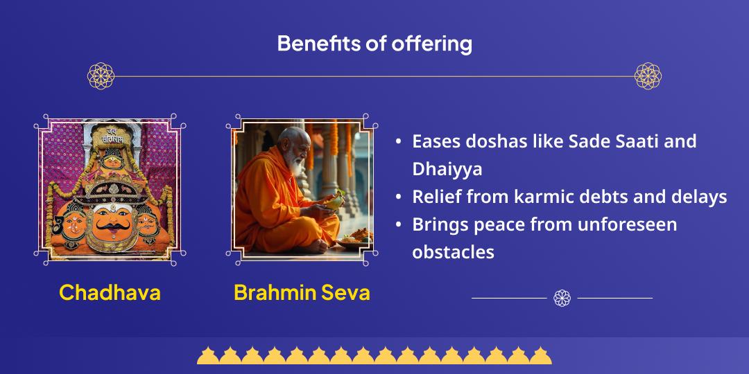 Saturday Special Shani Shanti Chadhava & Brahman Seva