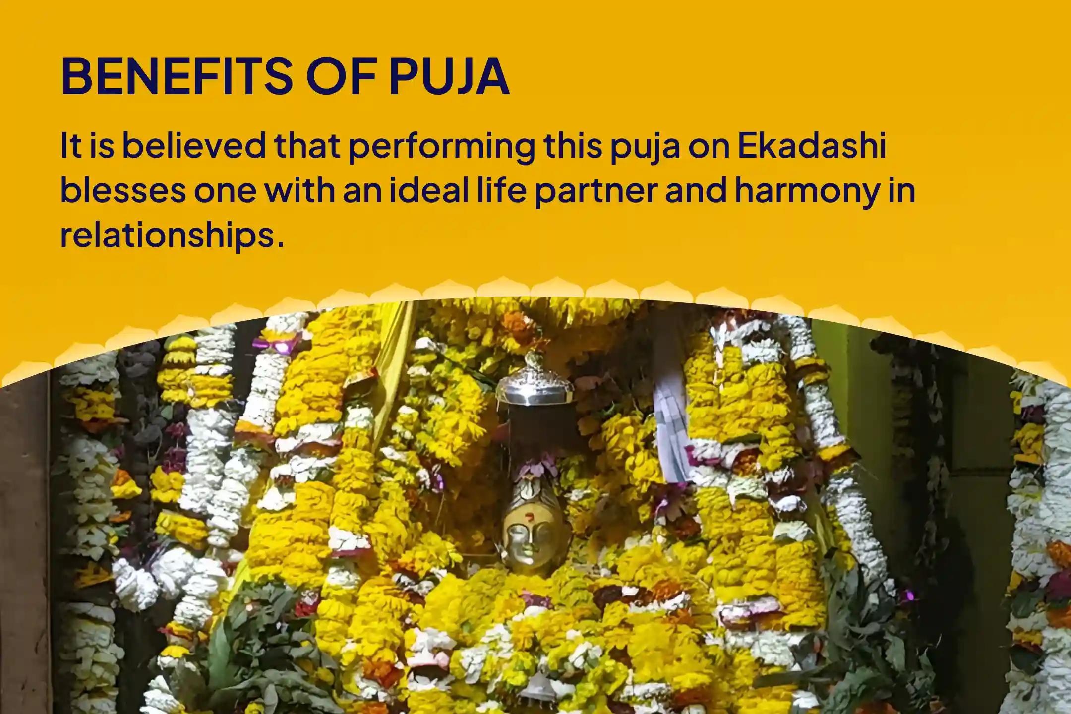 Yogini Ekadashi Vishnu Vivah Sankalp - Divine Partner Manifestation Special 16000 Brihaspati Graha Mool Mantra Jaap & Sudarshan Havan For blessings to find Ideal Partner and Relationship Bliss