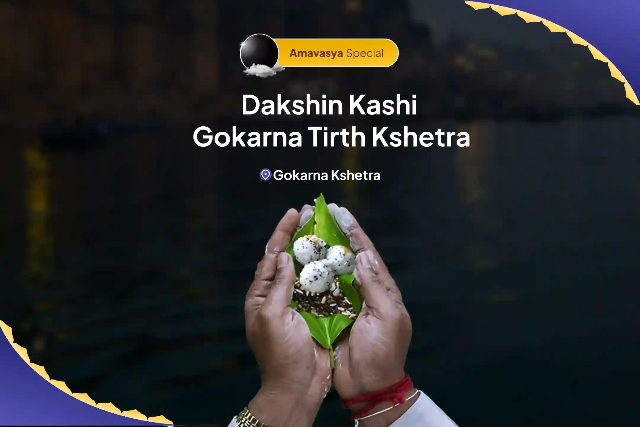 Amavasya Dakshin Kashi Gokarna Tirth Kshetra Special Narayan Bali Puja, Tripindi Shradh Pitru Dosh Shanti Puja To Relieve Ancestral Curse and Bring peace for departed souls