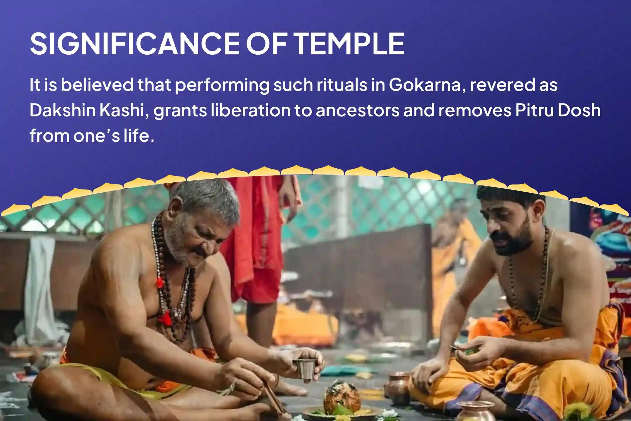 Amavasya Dakshin Kashi Gokarna Tirth Kshetra Special Narayan Bali Puja, Tripindi Shradh Pitru Dosh Shanti Puja To Relieve Ancestral Curse and Bring peace for departed souls