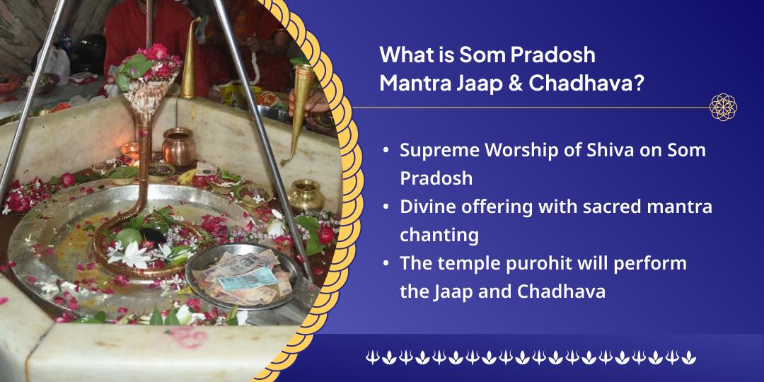 Som Pradosh Someshwar Mahadev mantra jaap Chadhava