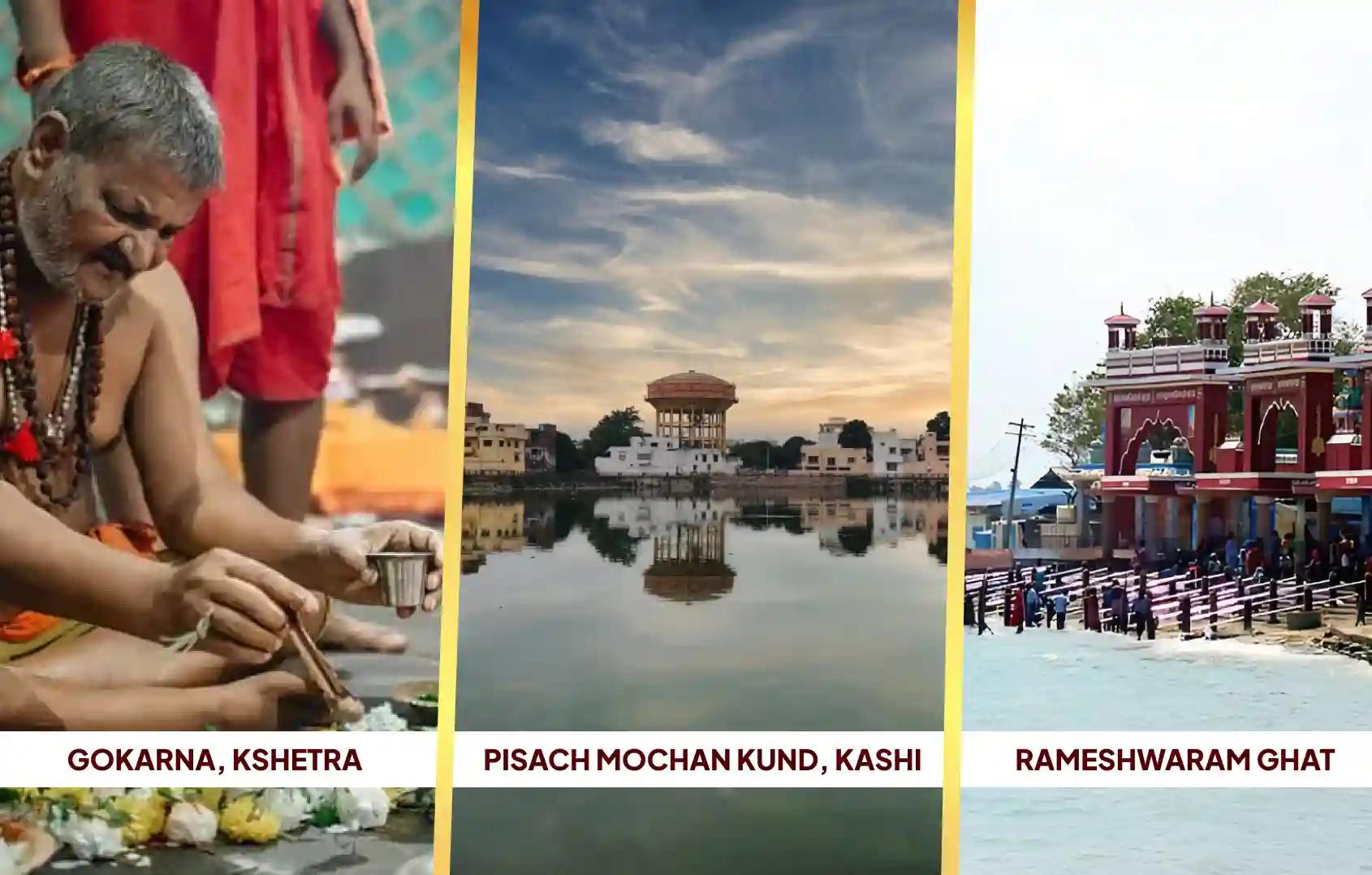 Pishach Mochan Kund, Rameshwaram Ghat, Gokarna Kshetra,Kashi, Gokarna, Rameswaram