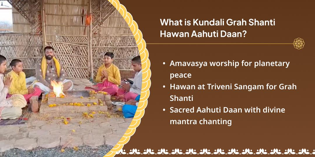 Amavasya Kundali Graha Peeda Shanti Sangam Hawan Aahuti Daan