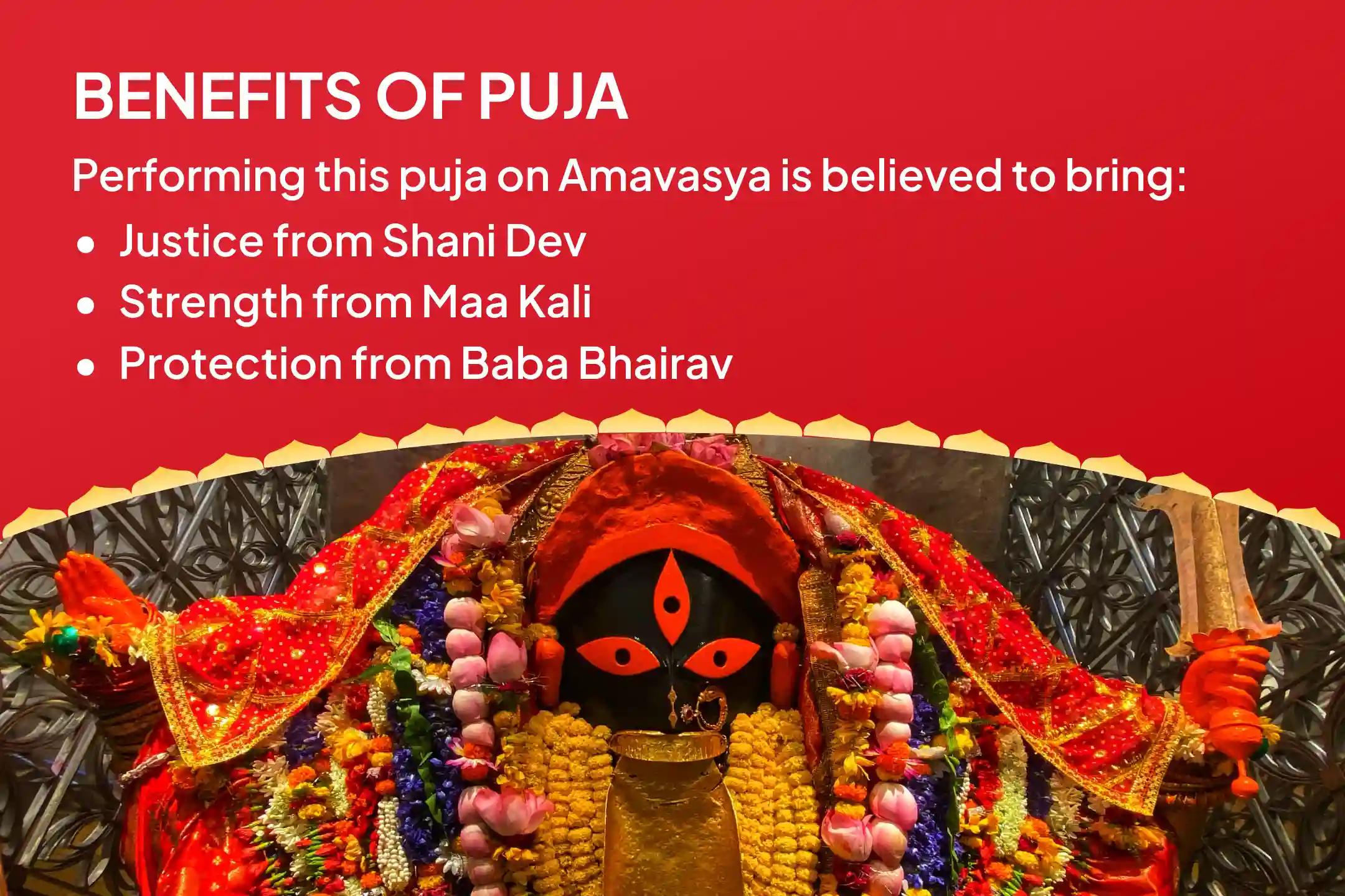 Amavasya Shani-Bhairav-Kali Combo Shaktipeeth Special Shani Graha Shanti Pujan and Bhairav-Kali Raksha Kavach Mahayagya For Overcoming Obstacles, Misfortunes and Delays in Life 