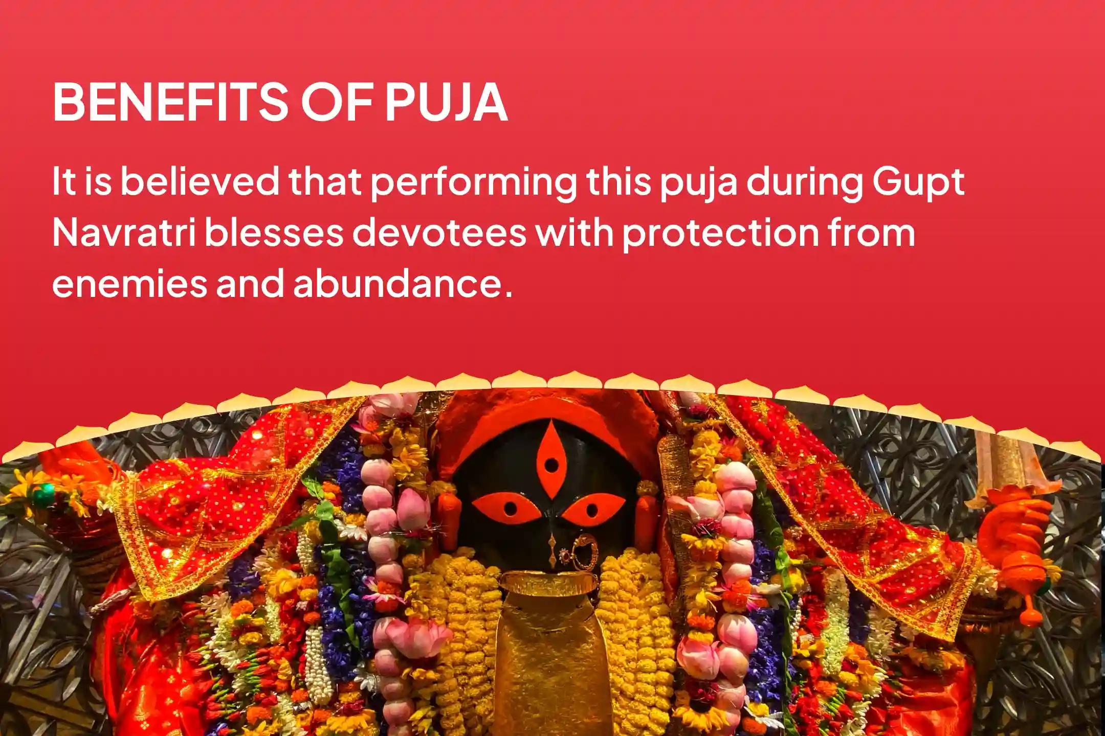 Gupt Navratri Shakti-Samriddhi 5 Mahavidya Anushthan  Maa Kali, Maa Tara, Maa Shodashi, Maa Bhuvaneshwari and Maa Bagalamukhi Shakti Samriddhi Maha Yagya For Protection from Enemies and Achieving Abundance