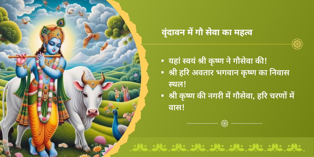 अमावस्या कृष्ण नगरी वृंदावन गौसेवा