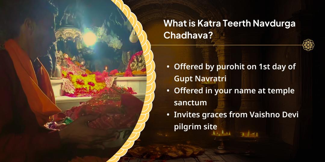 Gupt Navratri Katra Teerth Kshetra Navdurga Chadhava
