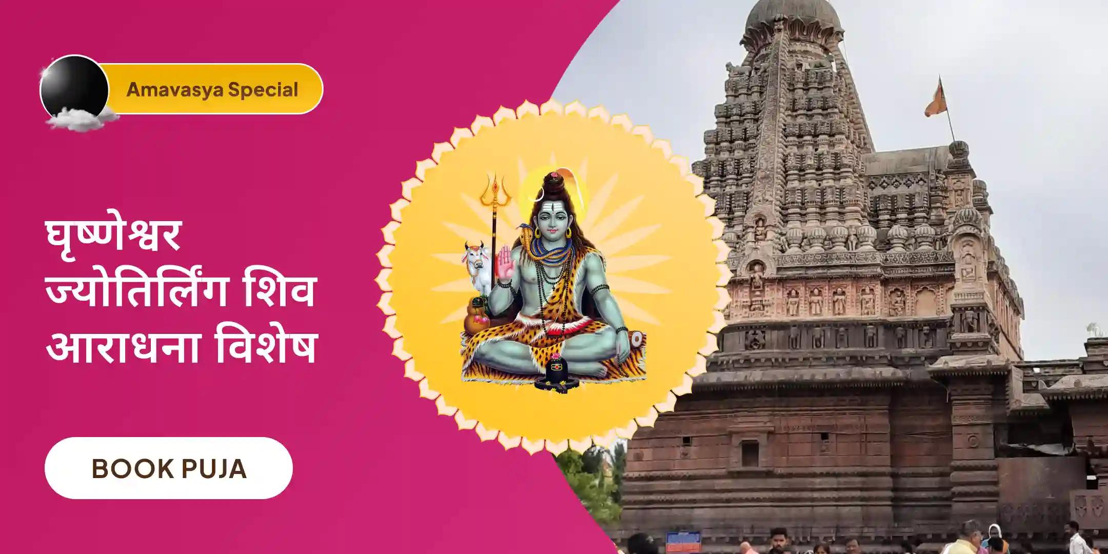 घृष्णेश्वर ज्योतिर्लिंग शिव रुद्राभिषेक