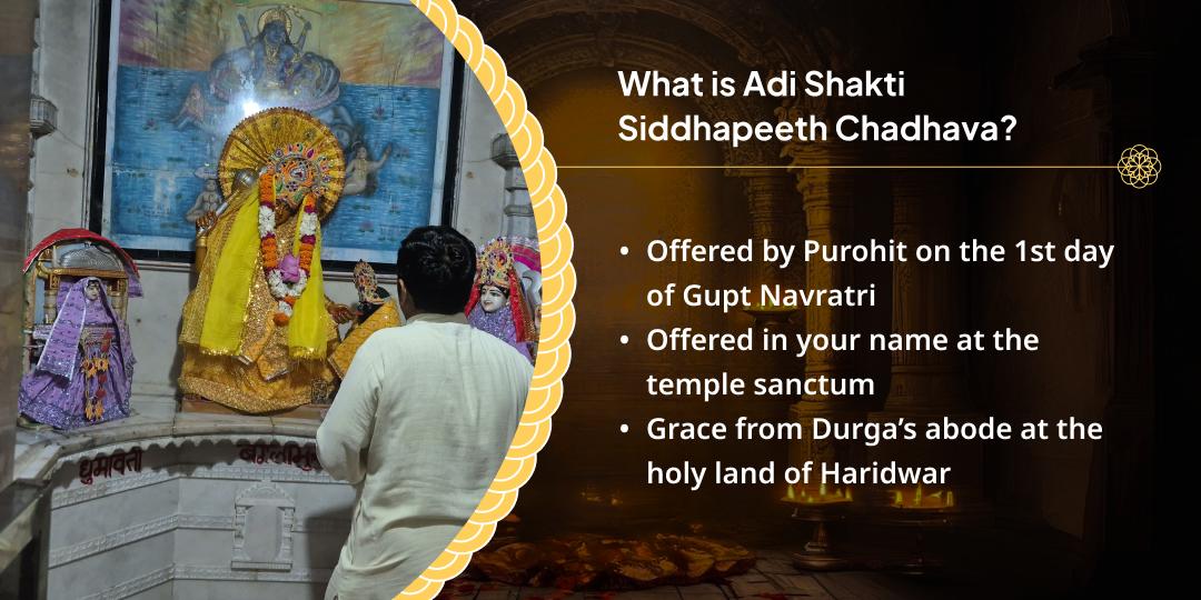 Gupt Navratri Pratham Diwas 10 Mahavidya Chadhava