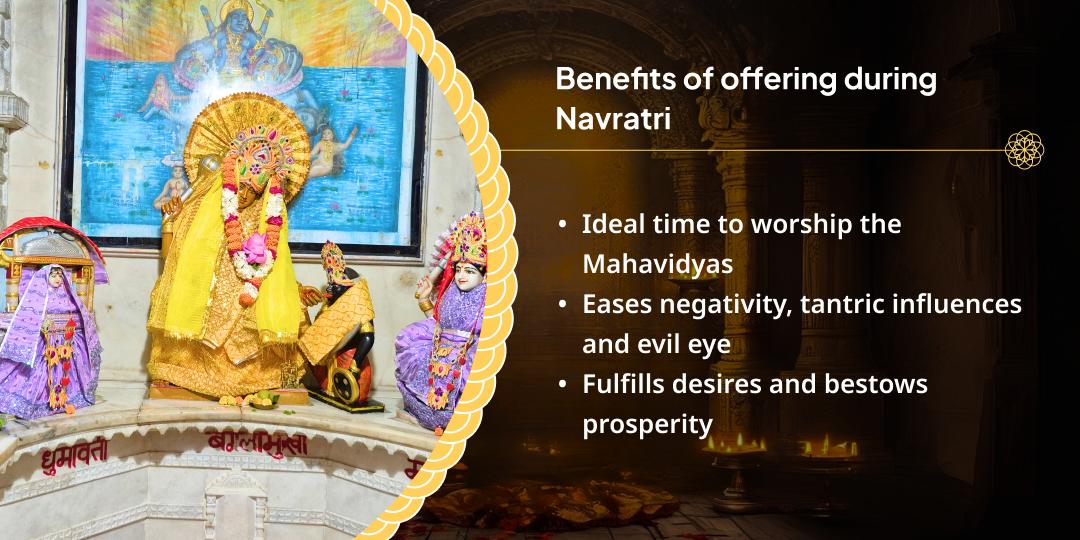 Gupt Navratri Pratham Diwas 10 Mahavidya Chadhava