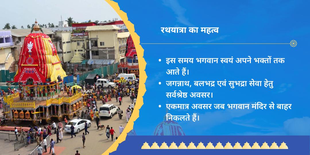 रथ यात्रा प्रथम एवं अंतिम दिवसीय जगन्नाथ चढ़ावा संकल्प