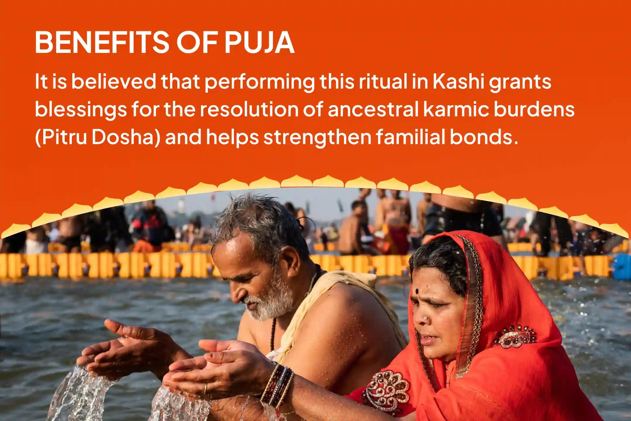 Pitru Dosha Remedy Kashi Special Surya-Shani Dosha Nivaran Puja and Pitru Mahadaan Kunjika Arpan Heal Ancestral Karmas, Strengthen Family Bonds