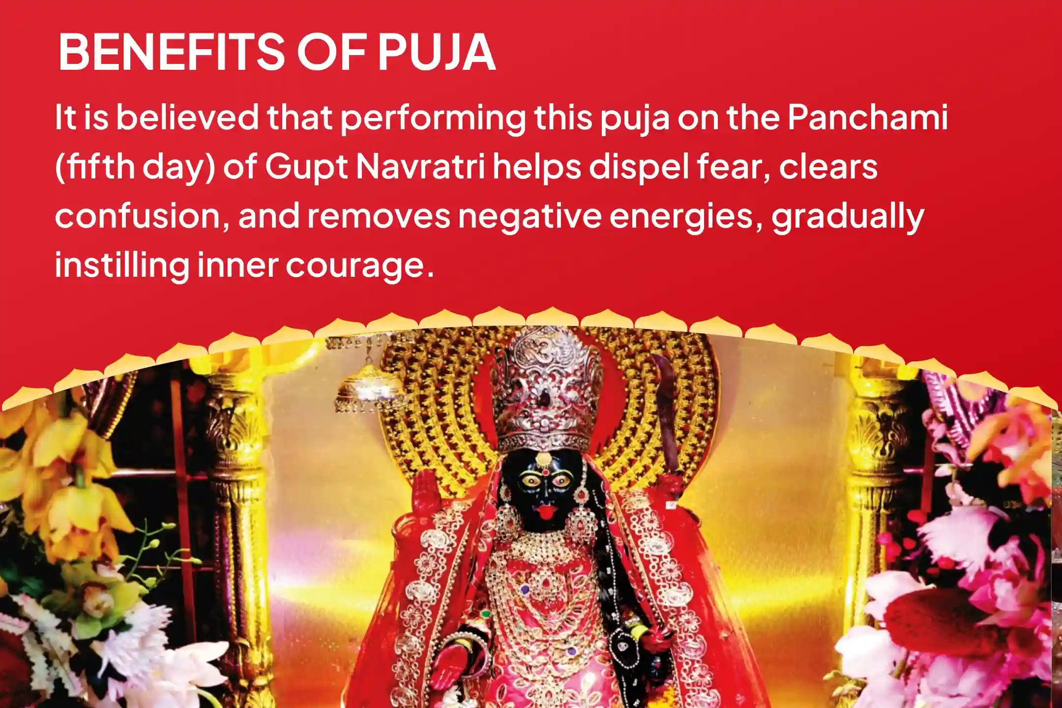Gupt Navratri Panchami - 5th Day Shaktipeeth Special Pancha-Mukhi Durga 5-Tattva Maha Havan For Overall Protection (Raksha Kavach) and Fearlessness
