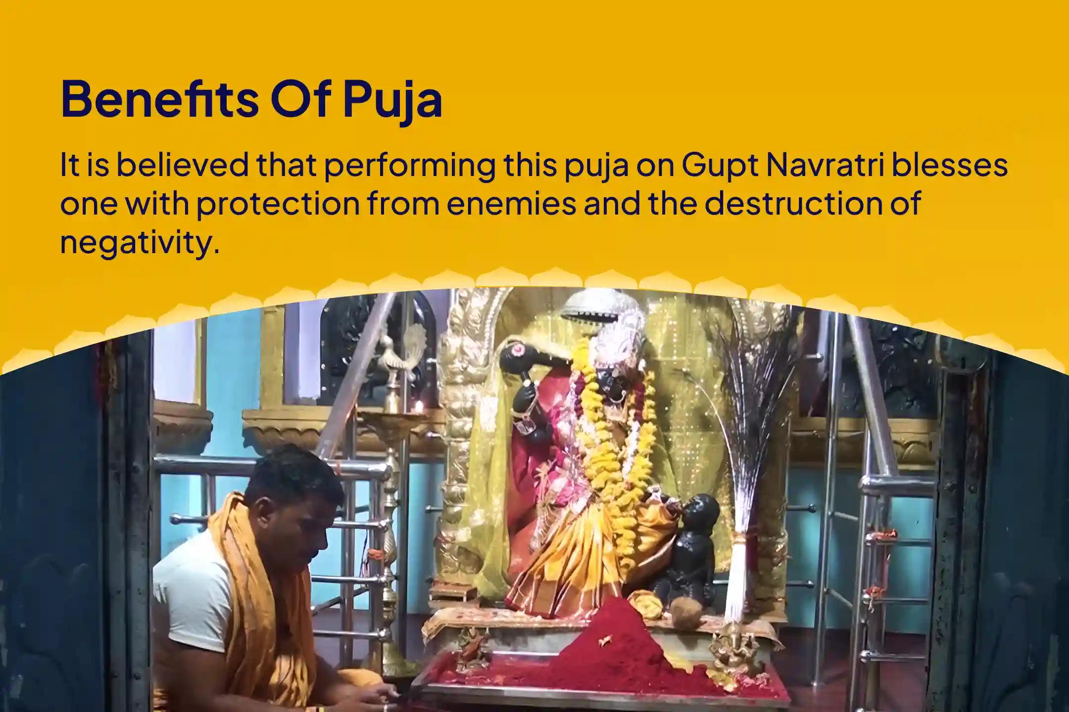 Gupt Navratri Bagalamukhi-Hanuman Special Maa Bagalamukhi Shatru Buddhi Vinashini Yagya and Hanuman Shatrunjay Pujan for Protection from Enemies and Destroying Negativity