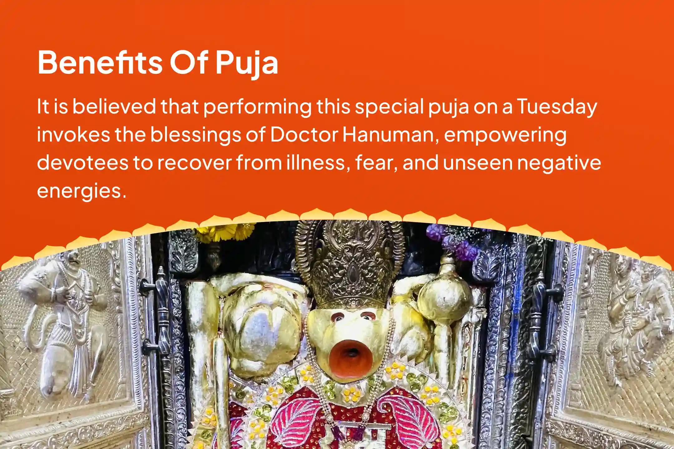 Doctor Hanuman Tuesday Health Special 1008 Hanuman Mool Mantra Jaap, Sunderkand Paath & Temple-Specific Jhaada Healing Ritual for Recovery From Illness, Fear & Unseen Energies