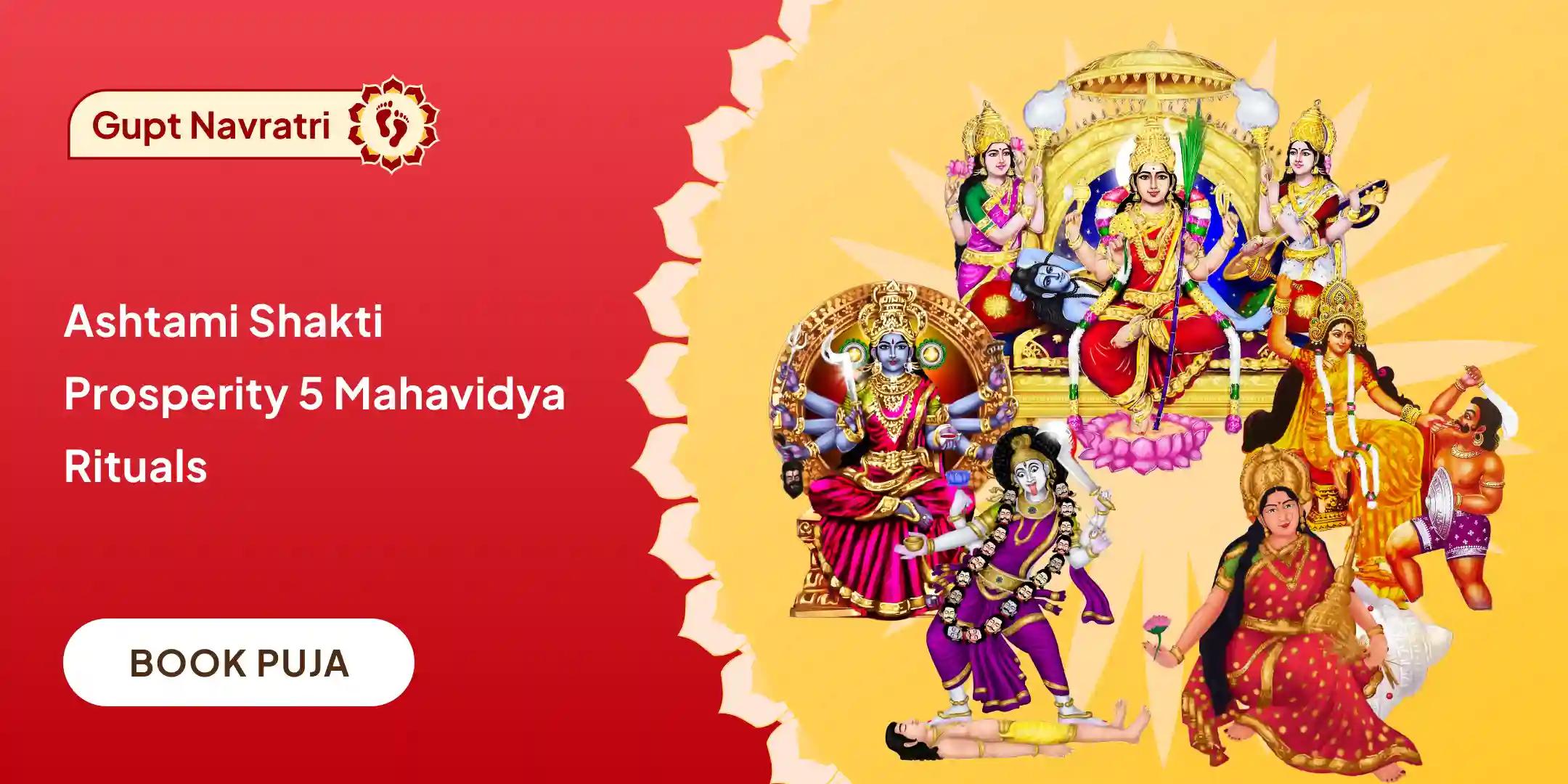 Maa Bagalamukhi, Maa Kali, Maa Tara, Maa Shodashi, and Maa Bhuvaneshwari Shakti Samriddhi Maha Yagya