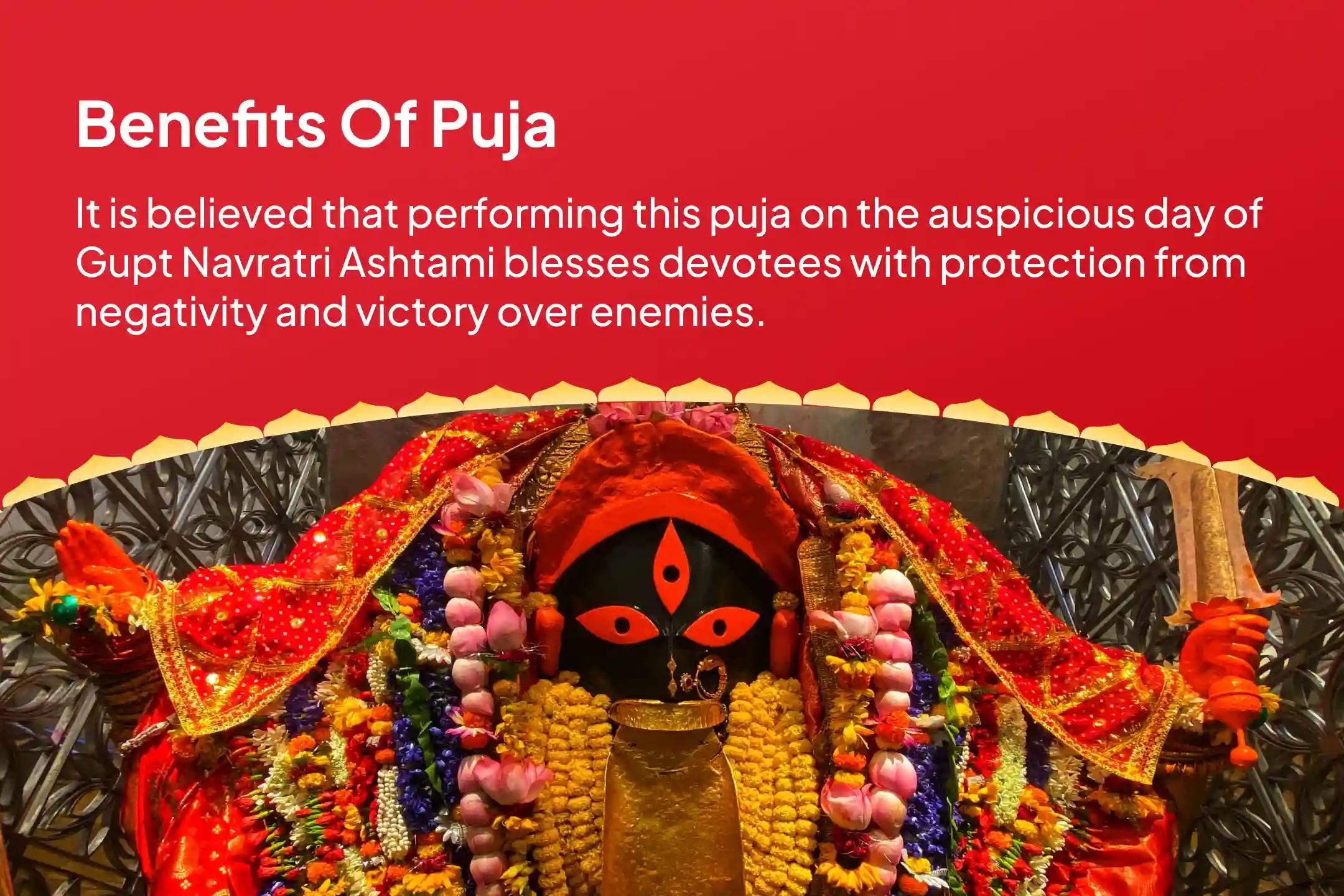 Gupt Navratri Ashtami Sampoorna Raksha Shaktipeeth Mahanushthan Shri Hanuman, Bhairav, Maha Kali Sampoorna Suraksha Maha Yagya for Complete Protection from Negative Energies and Victory over Enemies