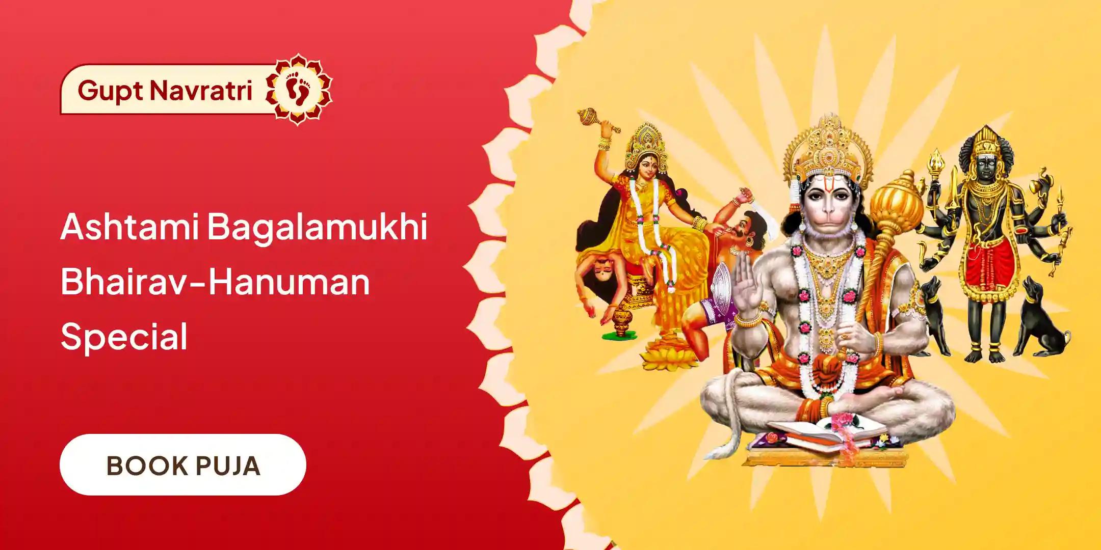 Maa Bagalamukhi, Kaal Bhairav and Sankat Mochan Hanuman Sarva Kasht Nivaran Puja and Yagya
