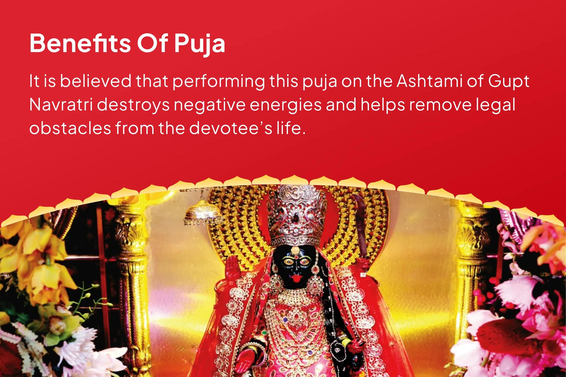 Gupt Navratri Ashtami Bhadrakali Shaktipeeth Special Ashtami Bhadrakali Dharma Raksha Maha Puja and Shani Dosha Shanti Yagya for Righteous Victory in Conflict & Justice