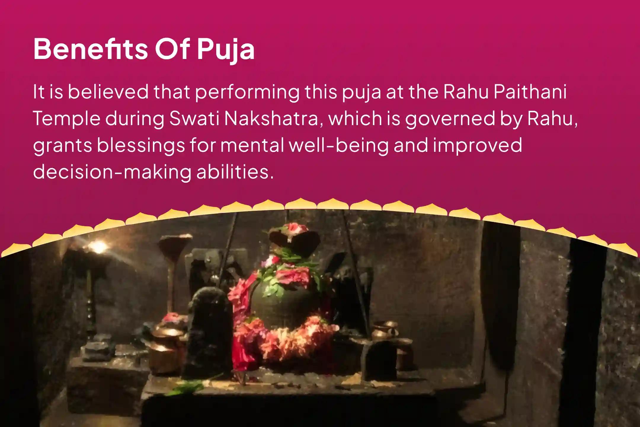 Rahu Paithani Nakshatra of Rahu Special 18,000 Rahu Mool Mantra Jaap and Dashansh Havan for Blessing of Mental Well-Being and Improved Judgement